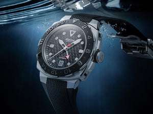 Alpina Seastrong Diver Extreme GMT Automatik Uhr, Weiss, 39 mm, AL-560LG3VE6