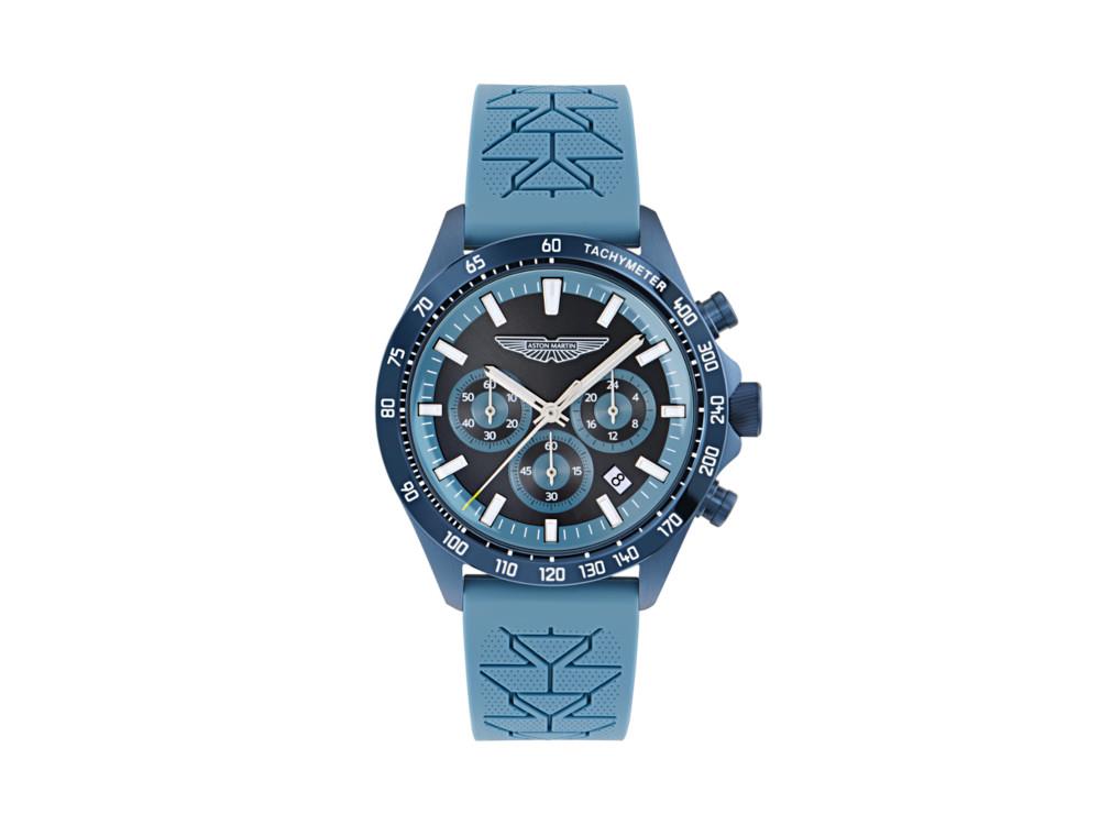 Aston Martin Icon SPT Quartz Uhr, Schwarz, 44 mm, Chronograph, MTIS2S604