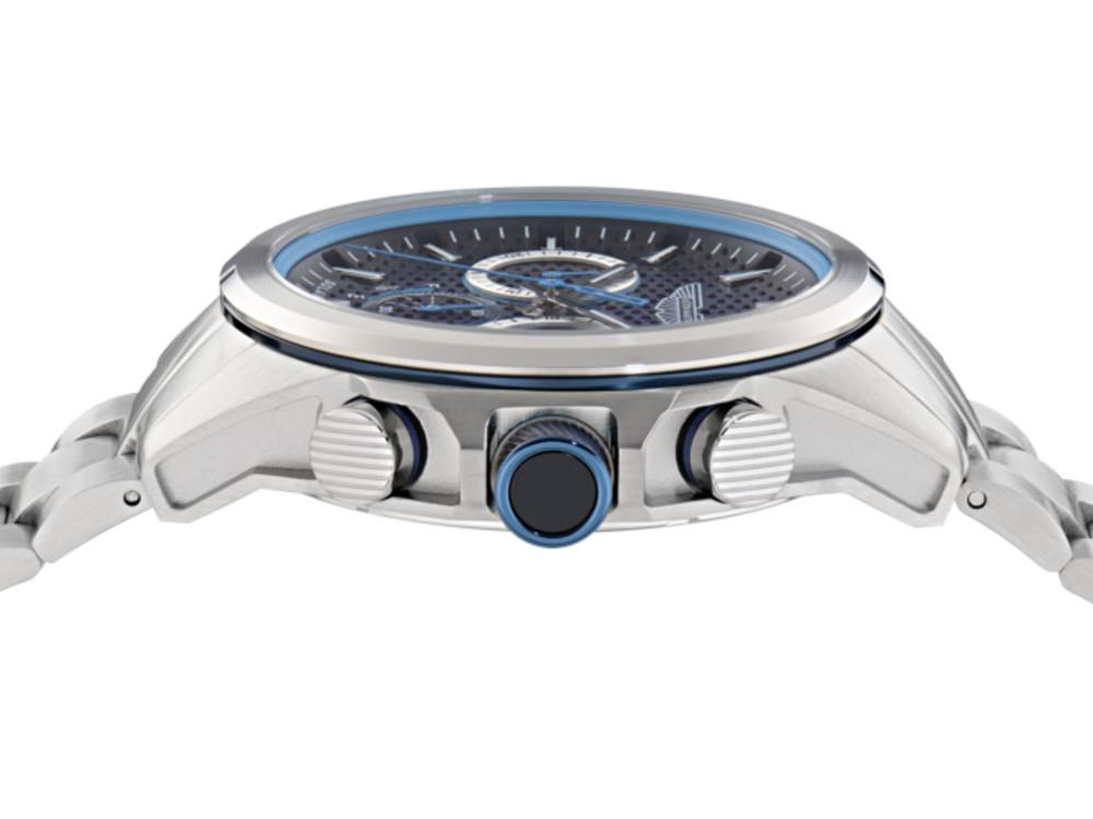 Aston Martin Thrill HLCW Quartz Uhr, Blau, 44 mm, MTRH2S602