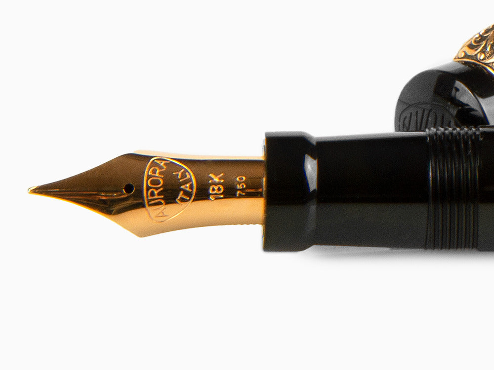 Aurora Internazionale Limited Edition Füllfederhalter, Schwarz, 19A-N
