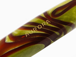 Aurora Asia Limited Edition , Marmoriertes Edelharz, Vergoldete Beschläge, 537