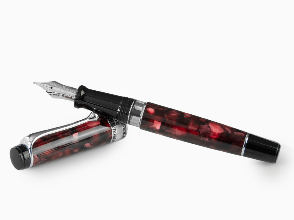 Aurora Optima Füllfederhalter, Auroloide, Bordeaux, 996-CX