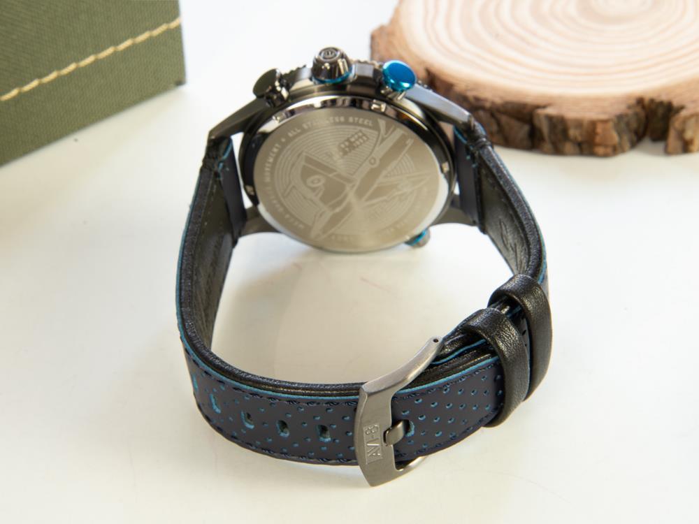 AVI-8 Hawker Hunter Duke Chronograph Colerne Quartz Uhr, Grau, 44 mm, AV-4080-02