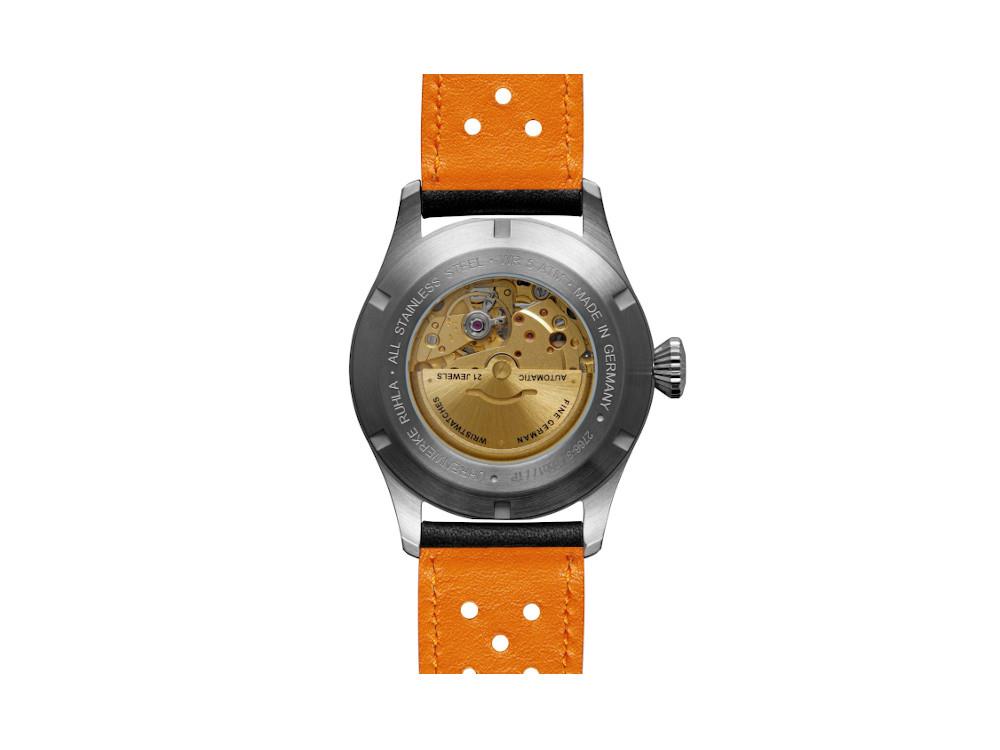 Bauhaus Aviation Tornado Automatik Uhr, Schwarz, 42 mm, Tag und Datum, 2766-3