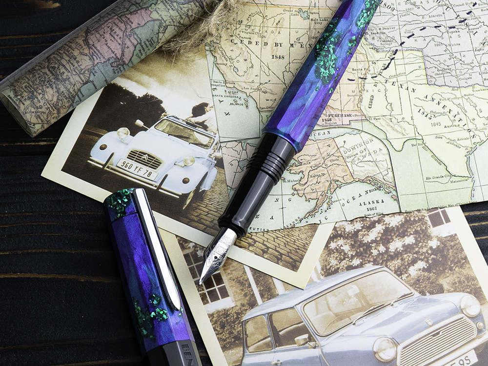 Benu Euphoria Tropical Voyage Füllfederhalter, Blau, 05.1.01.5.0