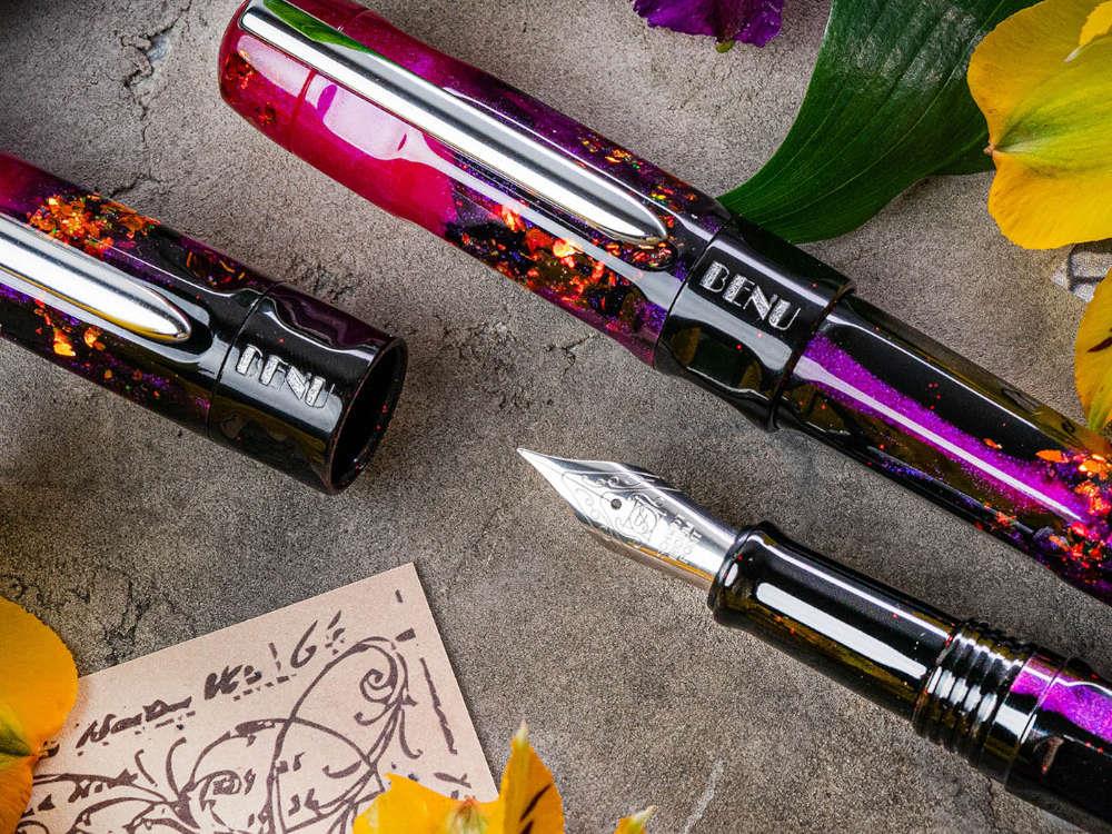 Benu Talisman Lily of the Incas Füllfederhalter, Rose, 19.2.23.5.0