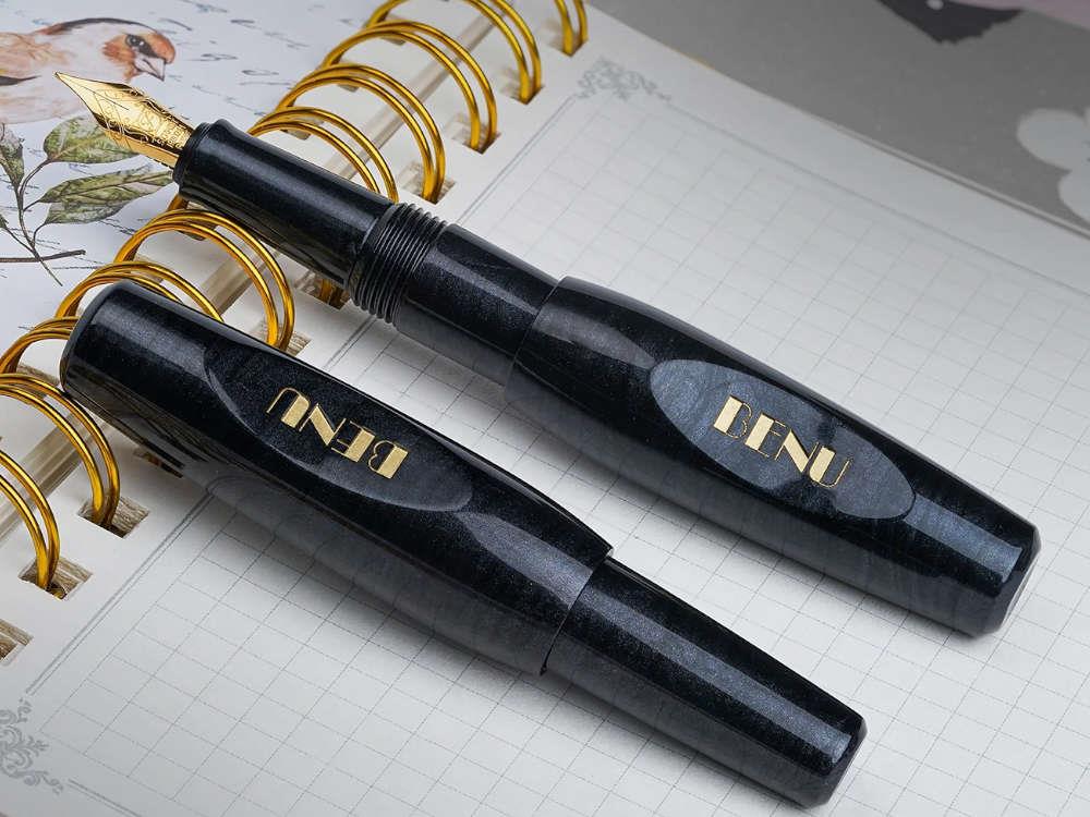 Benu Pixie Smoky Black Füllfederhalter, Schwarz, 24.2.35.6.0