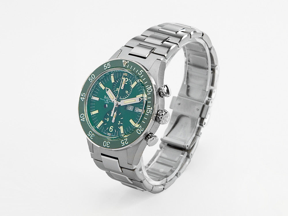 Ball Roadmaster Rescue Chronograph Automatik Uhr, Grün, LE, DC3030C-S2-GR