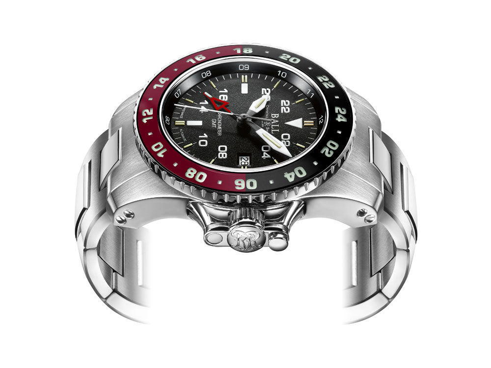 Ball Engineer Hydrocarbon Automatik Uhr AeroGMT II COSC, DG2018C-S3C-BK