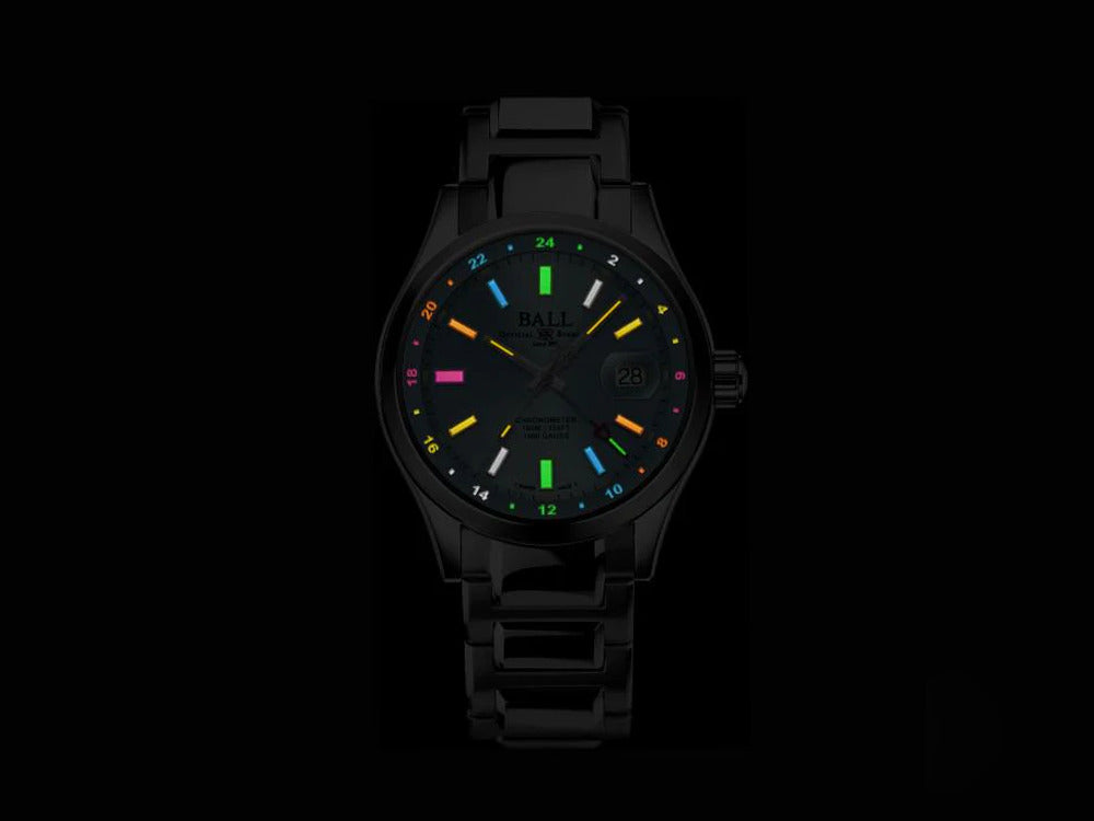 Ball Engineer III Endurance 1917 GMT Automatik Uhr, 41mm, GM9100C-S2C-IBER