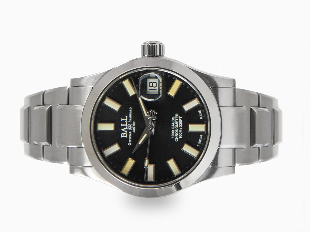 Ball Engineer III Marvelight Chronometer Automatik Uhr, 36 mm, NL9616C-S1C-BKR