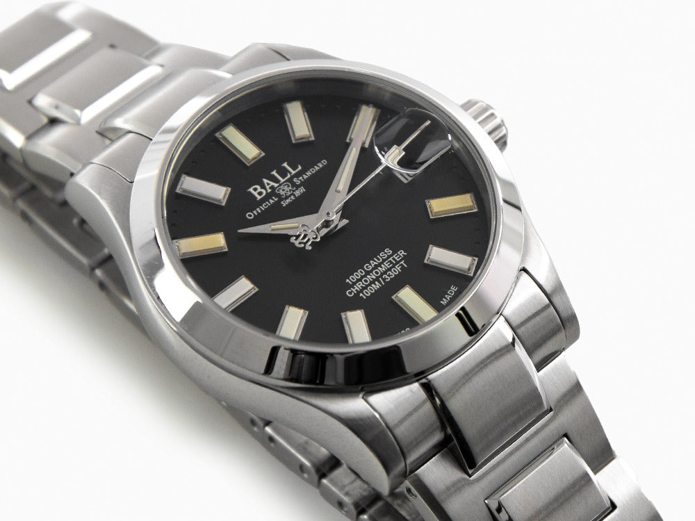 Ball Engineer III Marvelight Chronometer Automatik Uhr, 36 mm, NL9616C-S1C-BKR