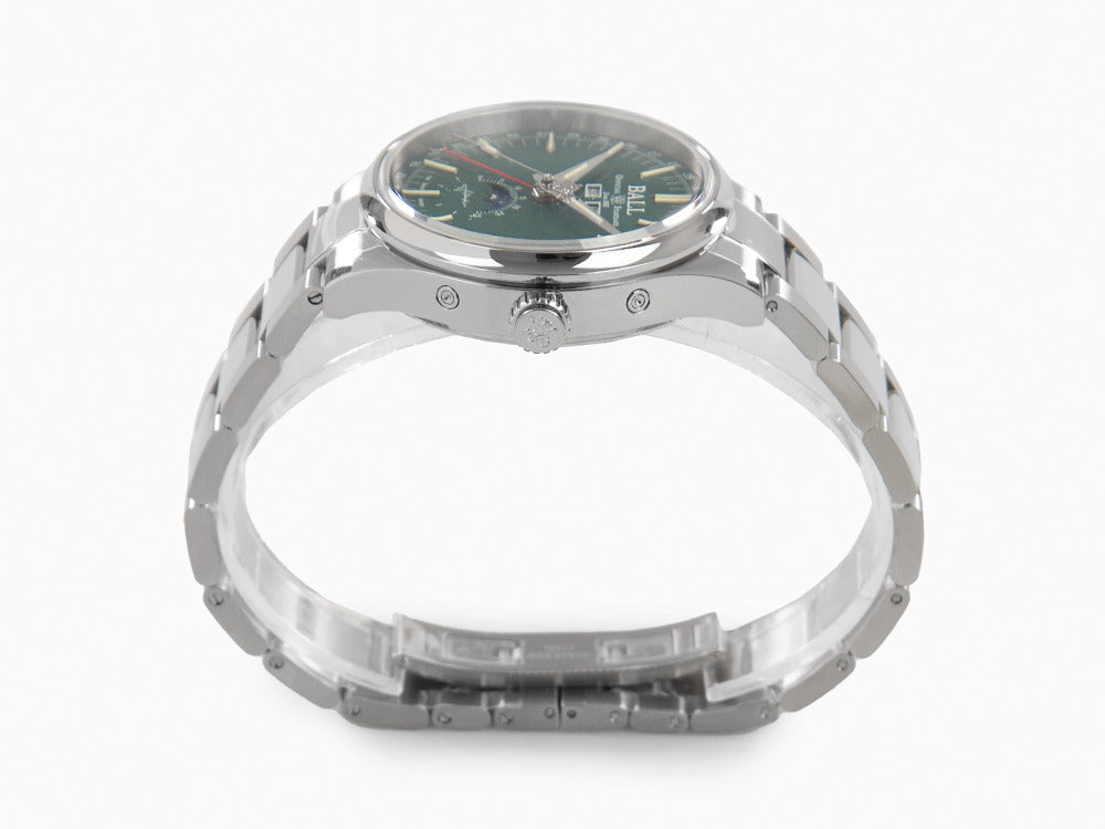 Ball Engineer II Moon Calendar Automatik Uhr, Grün, 40mm, NM3016C-S1J-GR