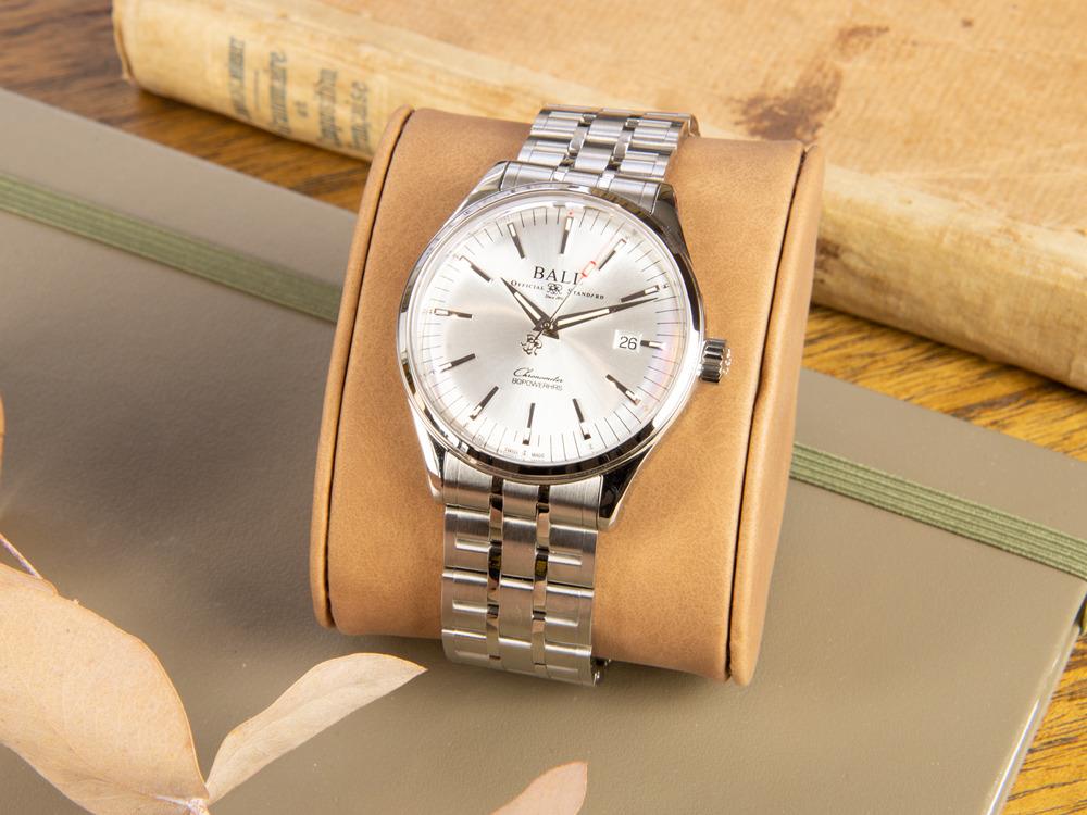 Ball Trainmaster Manufacture 80 hours Automatik Uhr, RRM7309-C, NM3280D-S1CJ-SL