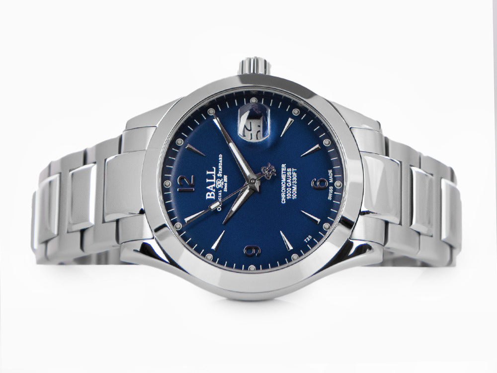 Ball Engineer III Ohio Chronometer Automatik Uhr, Blau, 40 mm, NM9026C-S5CJ-BE