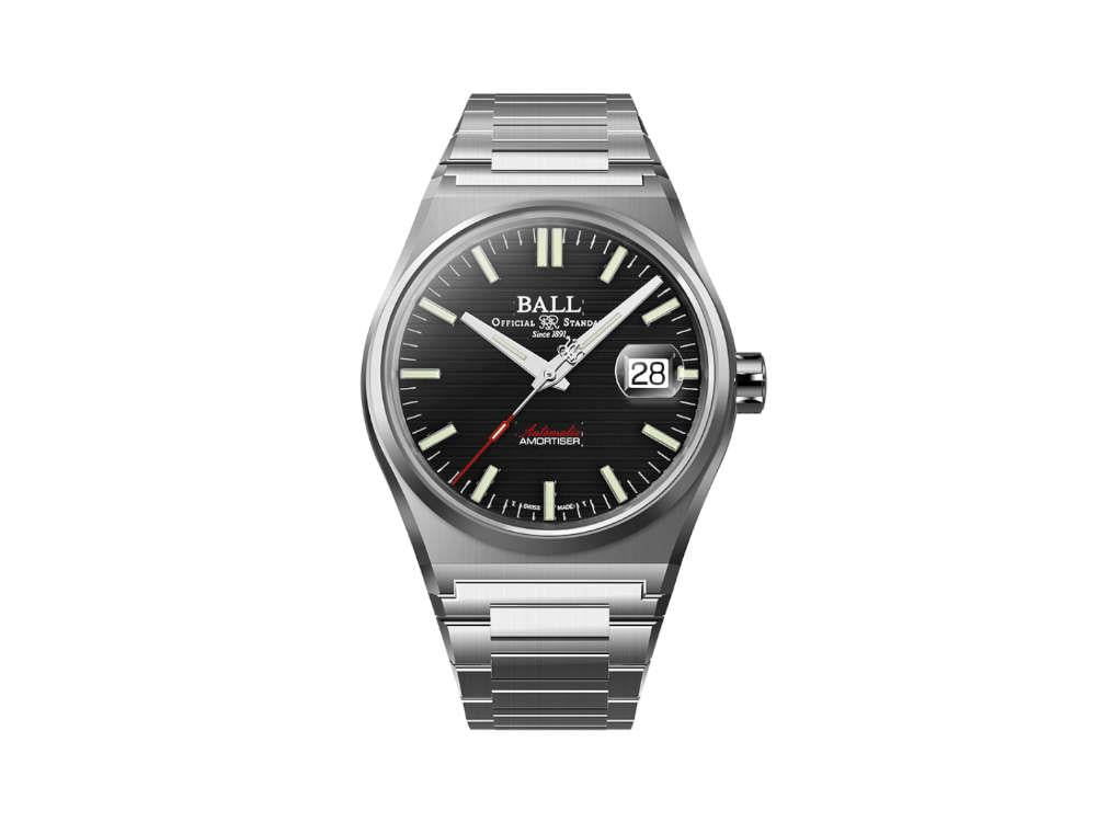 Ball Roadmaster Perseverer Automatik Uhr, Schwarz, 40 mm, NM9050C-S1-BK
