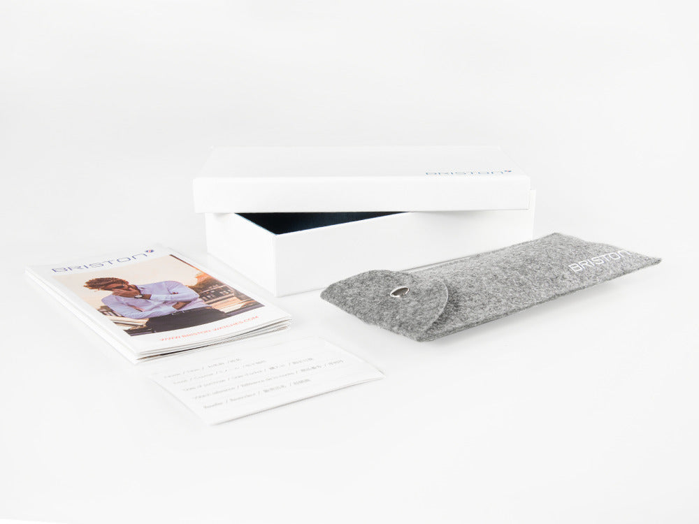 Briston Clubmaster Classic Safari Quartz Uhr, Schwarz, 40 mm, 14140.PBAM.TS.5.NK