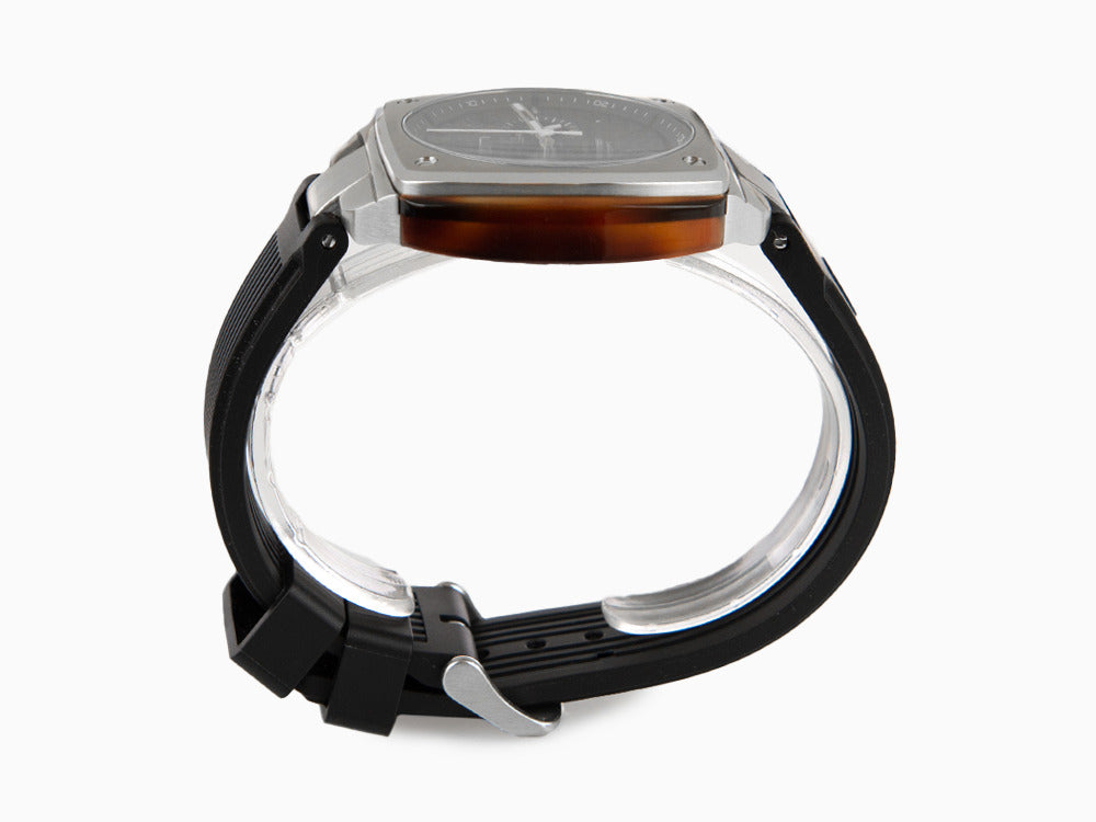 Briston Streamliner Urban Quartz Uhr, chwarz, 42 mm, 22142.S.T.1.RB