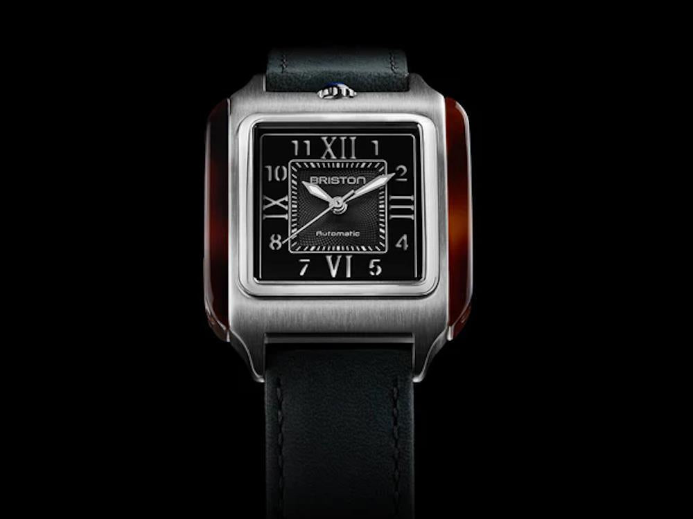 Briston Streamliner Kennedy Automatik Uhr, Schwarz, 36 mm, 251936.SA.T.1.CH