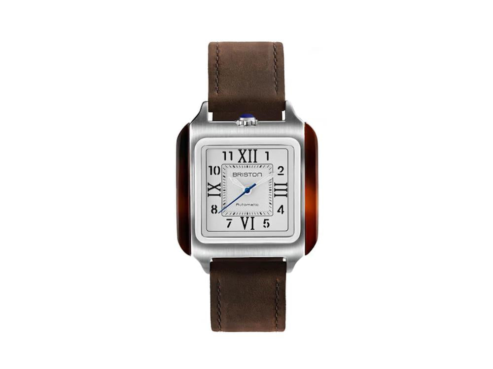 Briston Streamliner Kennedy Automatik Uhr, Weiss, 36 mm, 251936.SA.T.2.C