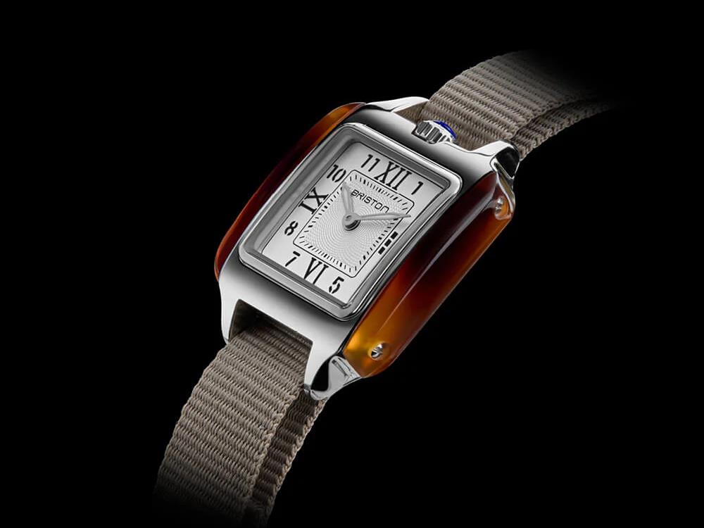 Briston Streamliner Kennedy Quartz Uhr, Weiss, 30 mm, 252030.SA.T.2.NT