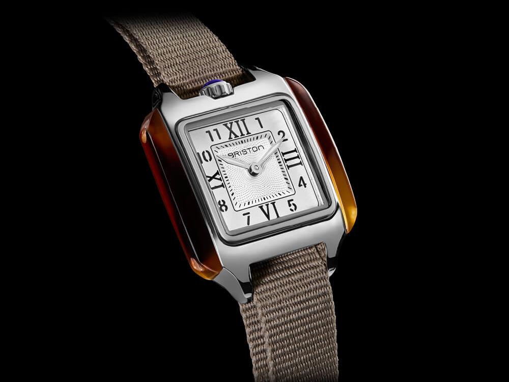 Briston Streamliner Kennedy Quartz Uhr, Weiss, 30 mm, 252030.SA.T.2.NT