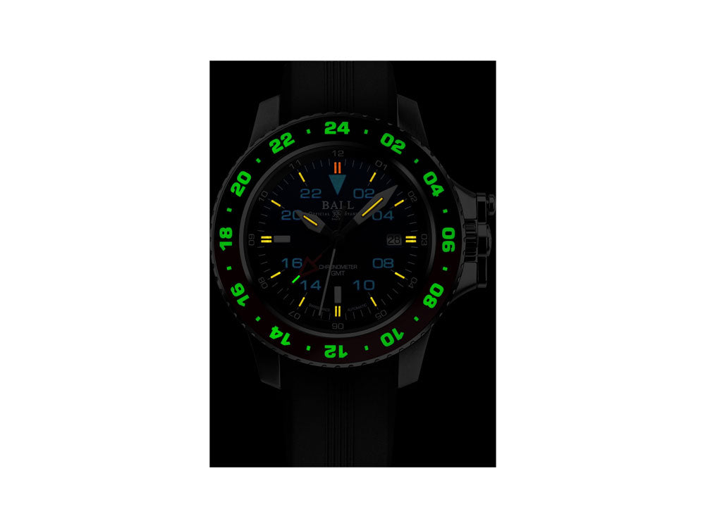 Ball Engineer Hydrocarbon AeroGMT II Automatik Uhr, COSC, DG2018C-P3C-BK