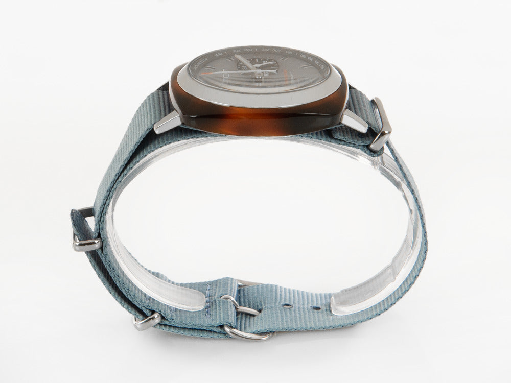 Briston Clubmaster Sport Quartz Uhr, Blau, 42 mm, 20142.SA.TS.25.NIB