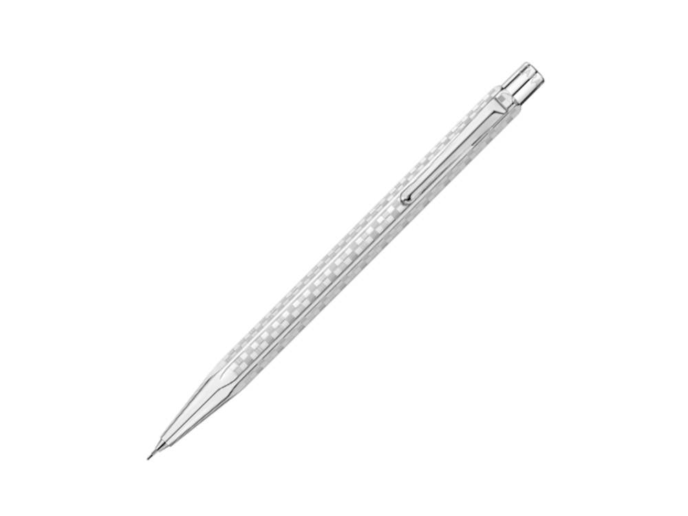 Caran d'Ache Ecridor Damier Minenbleistift, Messing, Silber, 4.566