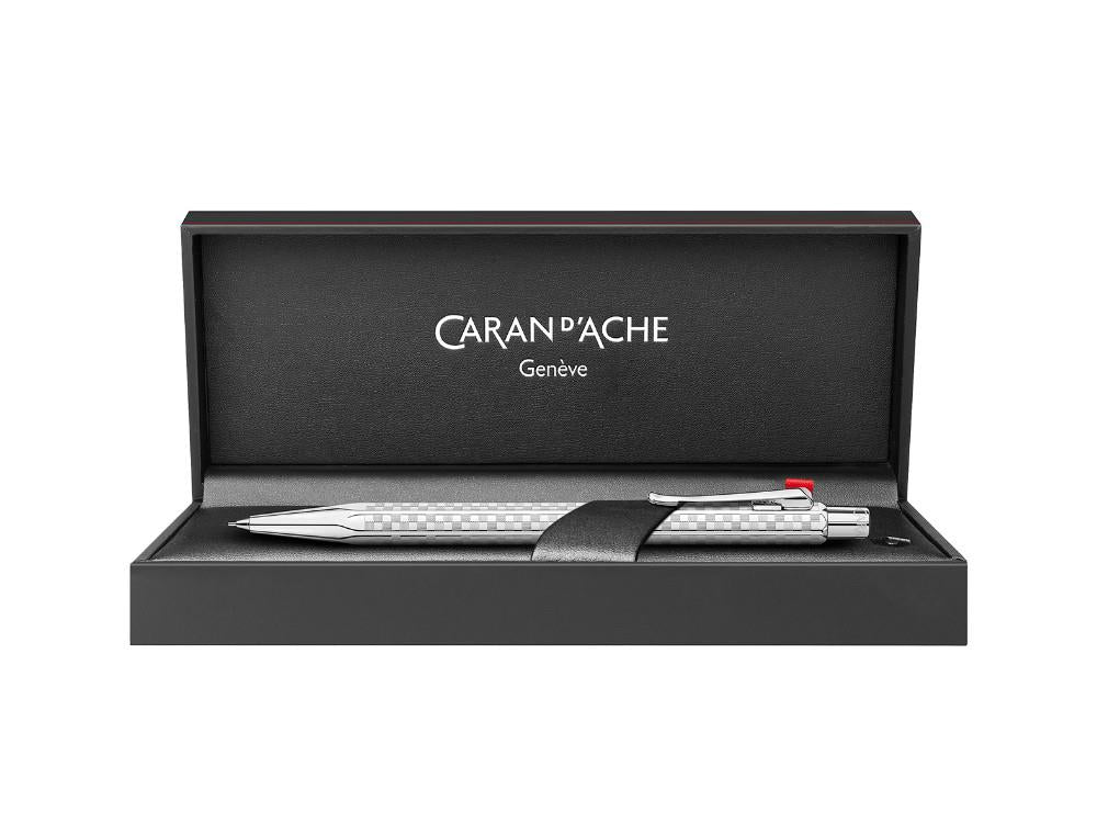 Caran d'Ache Ecridor Damier Minenbleistift, Messing, Silber, 4.566