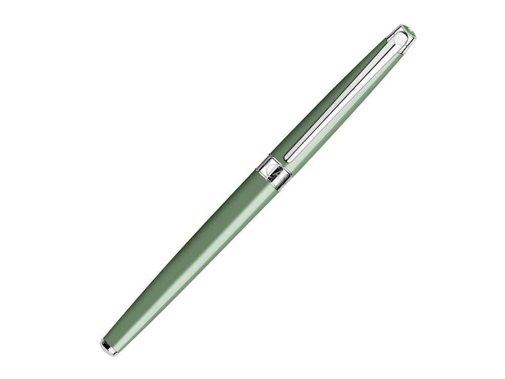 Caran d'Ache Léman Slim Vert de Gris Füllfederhalter, Grün, 4791.713