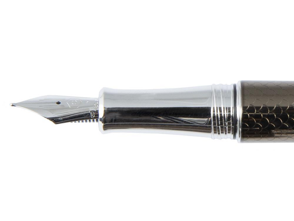 Caran d´Ache Léman Caviar Füllfederhalter, Lacquer, Braun, 4799.497