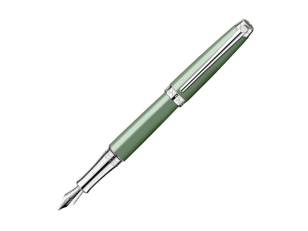 Caran d'Ache Léman Vert De Gris Füllfederhalter, Messing, Grün, 4799.713