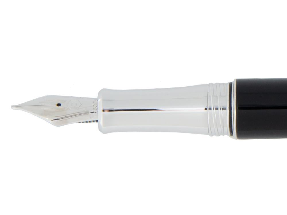 Caran d´Ache Léman Ebony Black Füllfederhalter, Lack, 4799.782