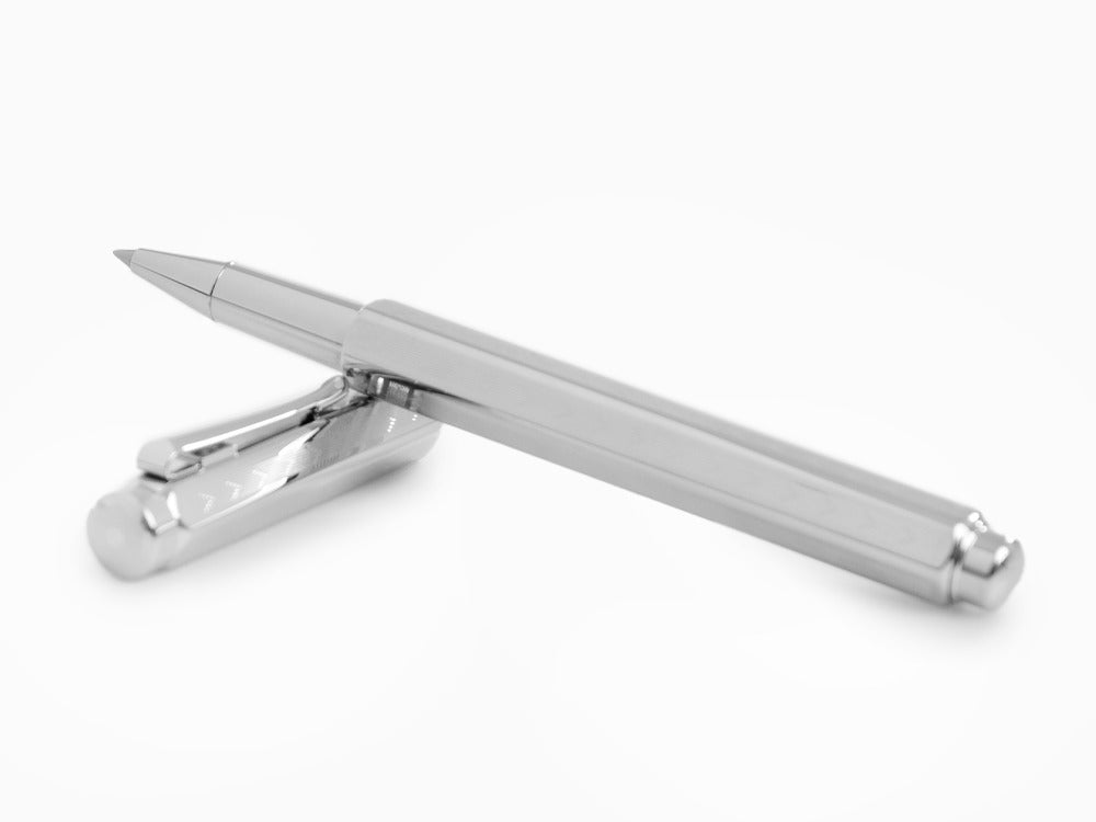 Caran d´Ache Ecridor Chevron Roller, Palladium, Silber, 838.286