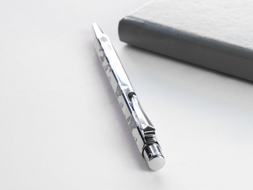 Caran d´Ache Ecridor Flowers Kugelschreiber, Silber, 890.017