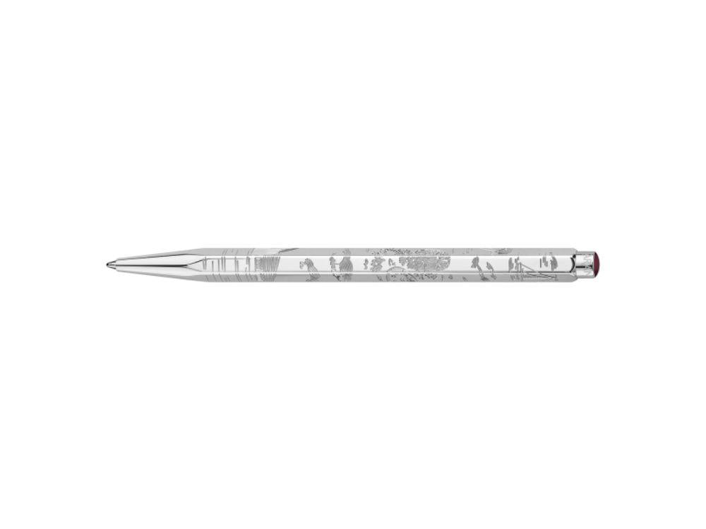 Caran d'Ache Ecridor Toile de Jouy & Leather Case Kugelschreiber, CC0890.026,