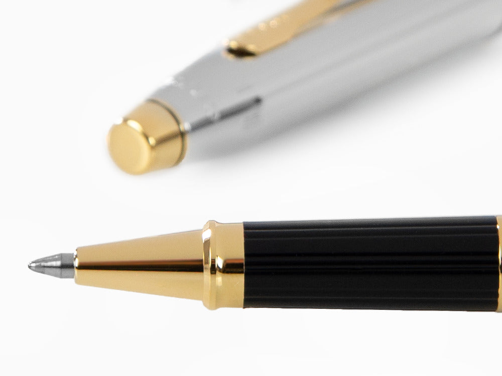 Cross Century II Medalist Roller, Gebürstetem Kupfer, Silber, Vergoldet 23K