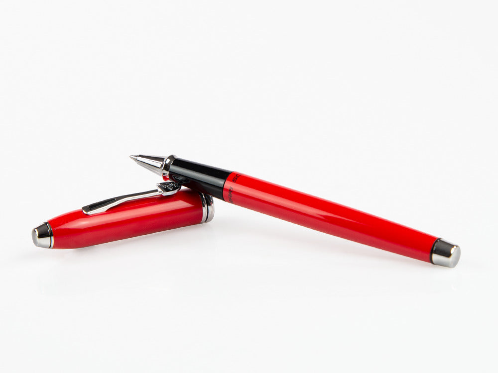 Cross Ferrari Townsend Roller, Lack, Rot, Rhodinierte Beschläge, FR0045-57