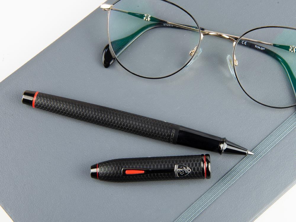 Cross Ferrari Townsend Roller, PVD, Schwarz, Gebürstet, FR0045-58