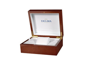 Delma Racing Continental Automatik Uhr, Silber, 42 mm, 41701.702.6.061