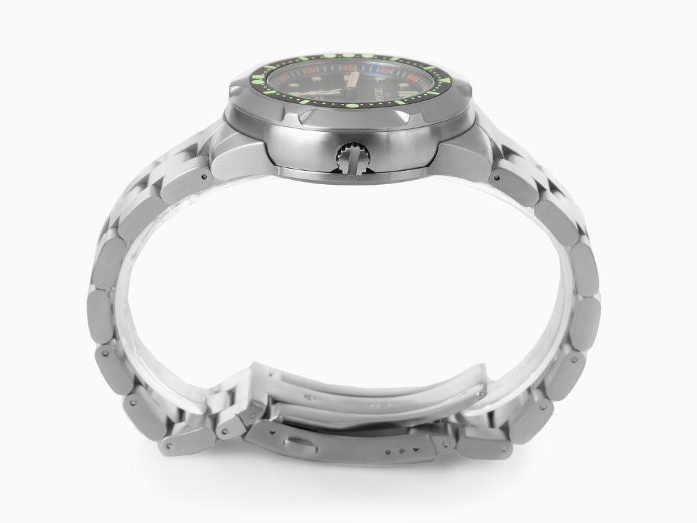 Delma Diver Quattro Automatik Uhr, Blau, Limitierte Edition, 41701.744.6.048