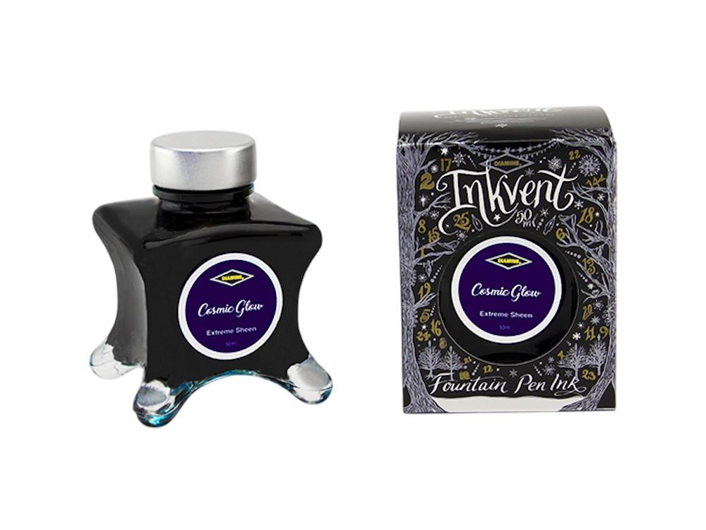Diamine Ink Vent Black Extreme Sheen Cosmic Glow Tintenfass, 50ml