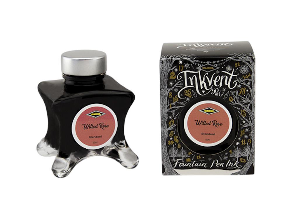 Diamine Ink Vent Black Standard Wilted Rose Tintenfass, 50ml, Rose