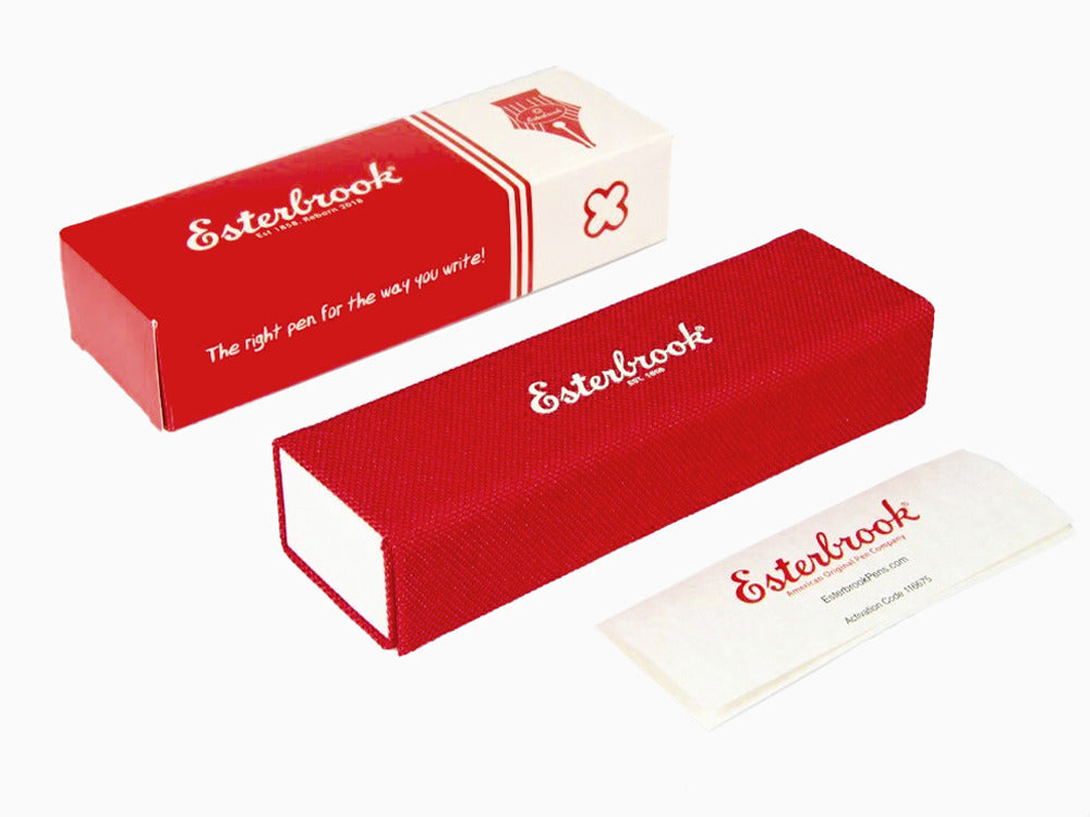 Esterbrook Estie Tortoise Roller, Edelharz, Braun, Vergoldet, E137