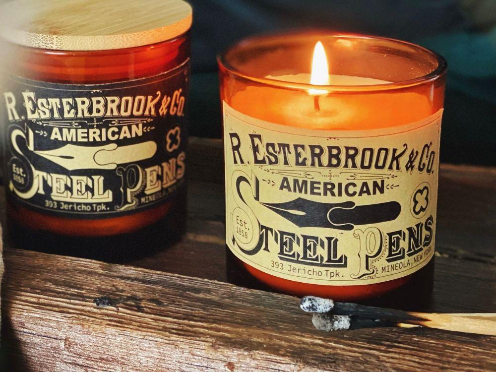 Esterbrook Teal Green Candle, Schwarz, Glass, ECANDLE-GT