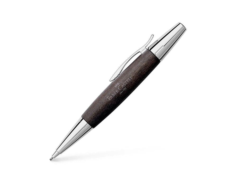 Faber-Castell E-Motion Minenbleistift, Holz, Schwarz, 138383