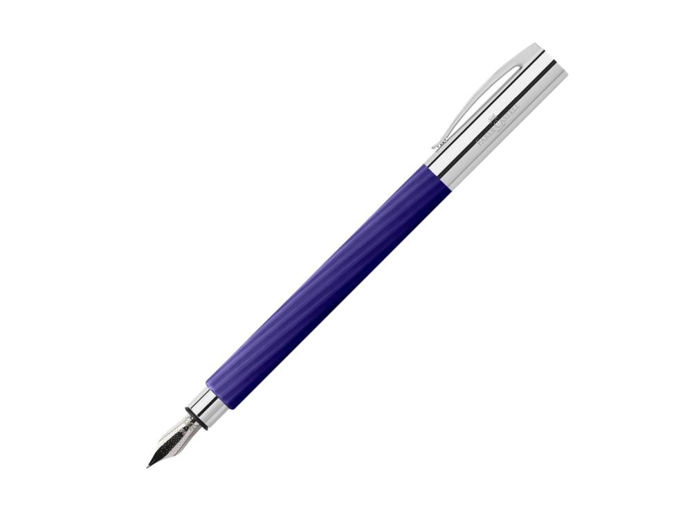 Faber-Castell Ambition Midnight Mauve Füllfederhalter, Edelharz,147780