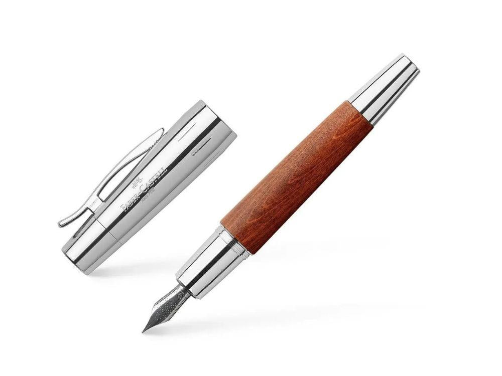 Faber-Castell E-Motion Füllfederhalter, Holz, Braun, 148200