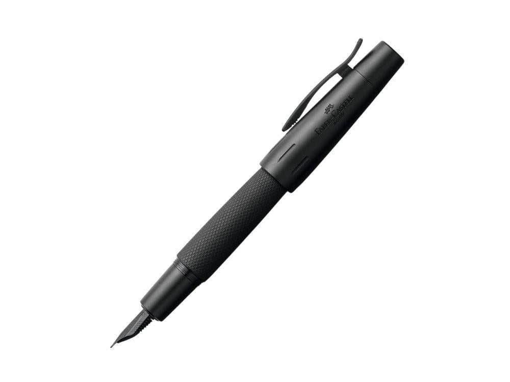 Faber-Castell E-Motion Pure Black Füllfederhalter, Matte schwarz, 148620